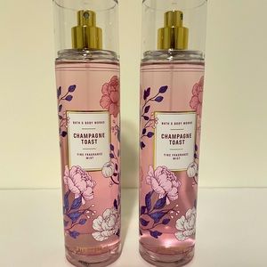 BBW Champagne Toast Fragrance Mist Set of 2
